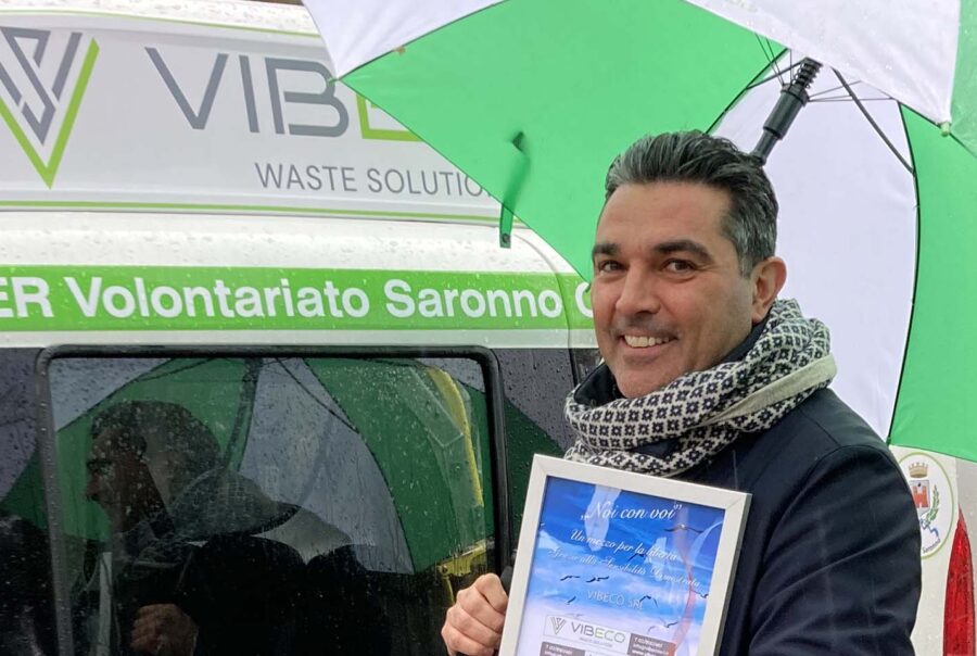 Vibeco sponsorizza l'associazione Auser della Città di Saronno