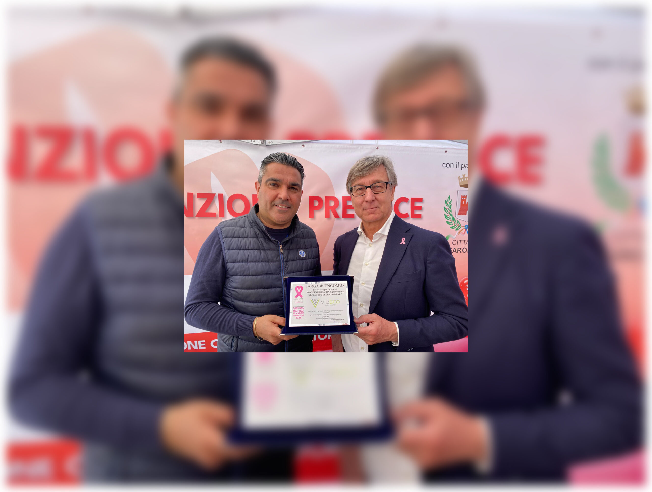 Vibeco in prima linea per la salute dei cittadini di Saronno
