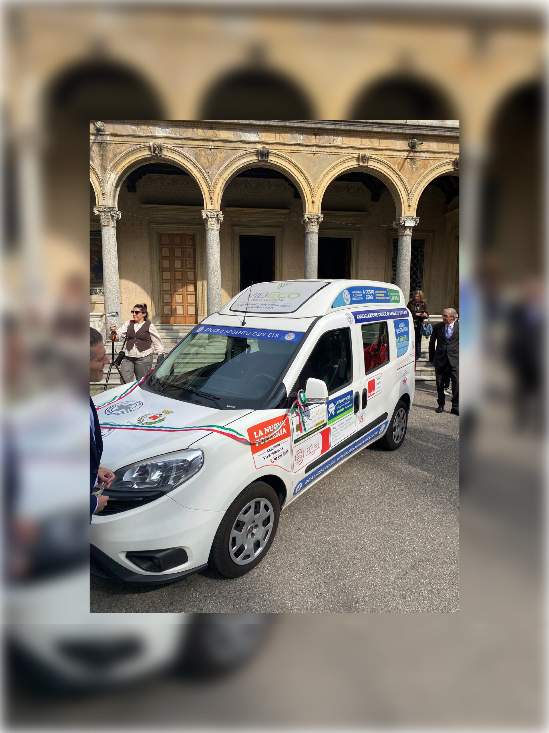 Vibeco a fianco della Croce d’Argento di Saronno: un aiuto concreto per il territorio