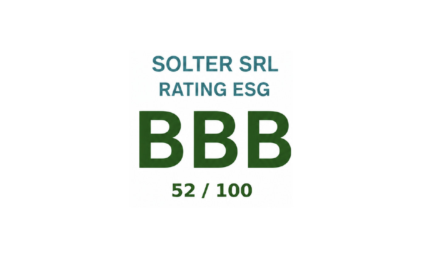 Attestato ESG Solter S.r.l.